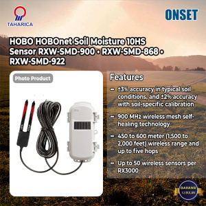 HOBO HOBOnet Soil Moisture 10HS Sensor RXW-SMD-900 • RXW-SMD-868 • RXW-SMD-922