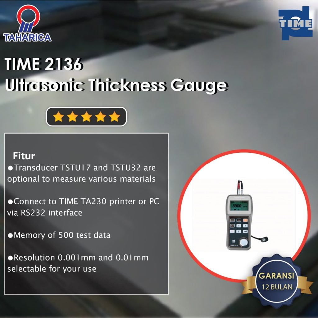 Ultrasonic Thickness Gauge TIME2110/2113 Alat Uji