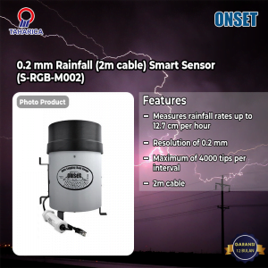 0.2 mm Rainfall (2m cable) Smart Sensor(S-RGB-M002)