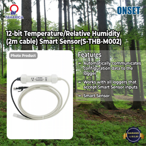 12-bit Temperature/Relative Humidity (2m cable) Smart Sensor(S-THB-M002)