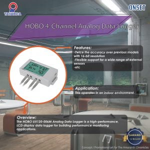 HOBO 4-Channel Analog Data Logger UX120-006M