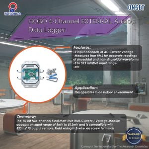HOBO 4-Channel External Data Logger U12-008