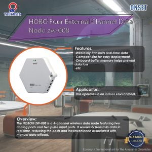HOBO Four External Channel Data Node ZW-008