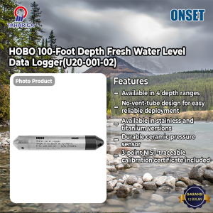 HOBO 100-Foot Depth Fresh Water Level Data Logger(U20-001-02)