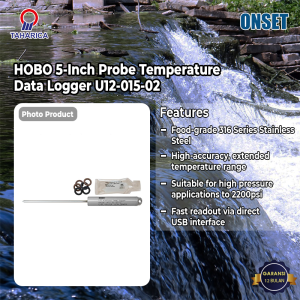 HOBO 5-Inch Probe Temperature Data Logger - U12-015-02