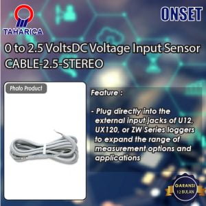 0 to 2.5 VoltsDC Voltage Input Sensor CABLE-2.5-STEREO
