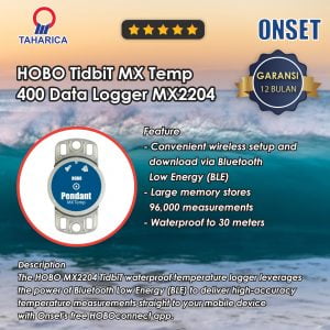 HOBO Pendant® MX Water Temperature Data Logger - MX2201