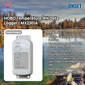 HOBO Temperature/RH Data Logger | MX2301A