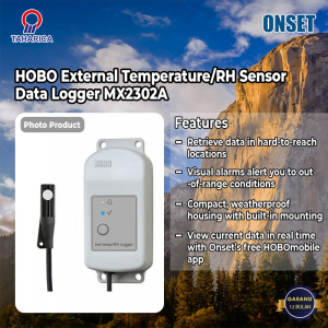 HOBO External Temperature/RH Sensor Data Logger MX2302A