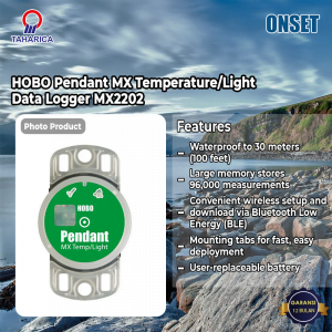HOBO Pendant MX Temperature/Light Data Logger MX2202