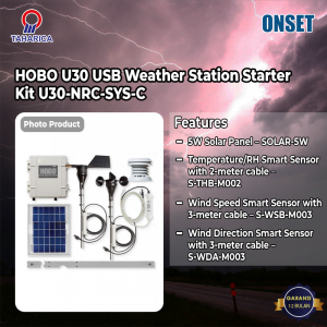 HOBO U30 USB Weather Station Starter Kit U30-NRC-SYS-C
