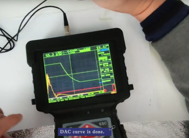 Bagaimana Caranya Membuat Kurva DAC dengan Ultrasonic Flaw Detector