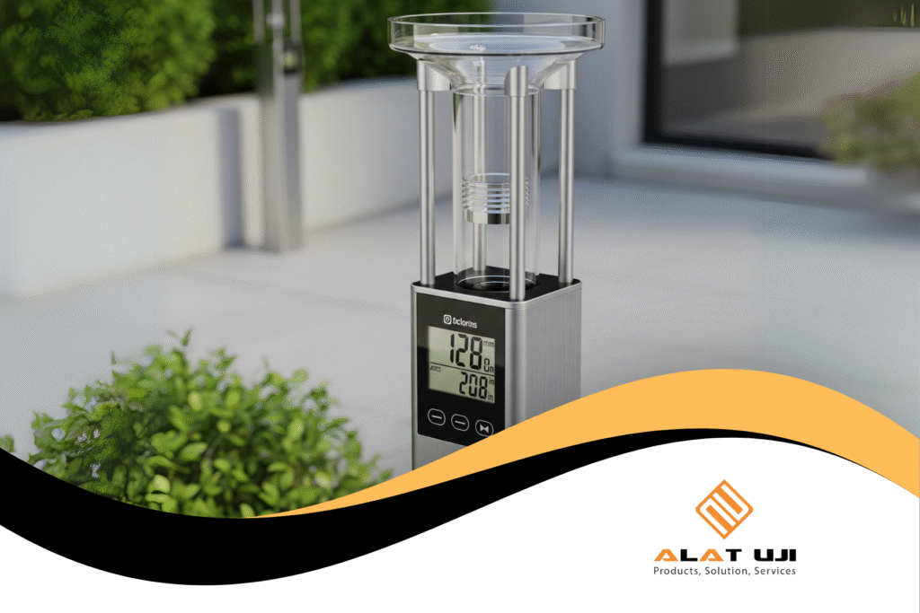 Thumbnail rain gauge digital