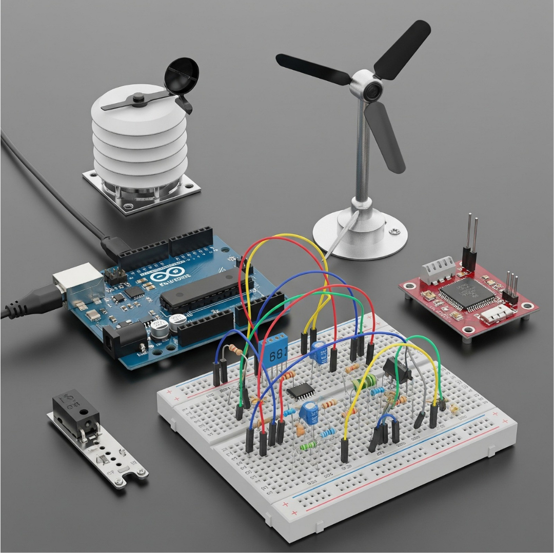 Komponen arduino wind speed