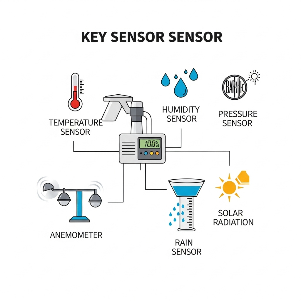 komponen weather station