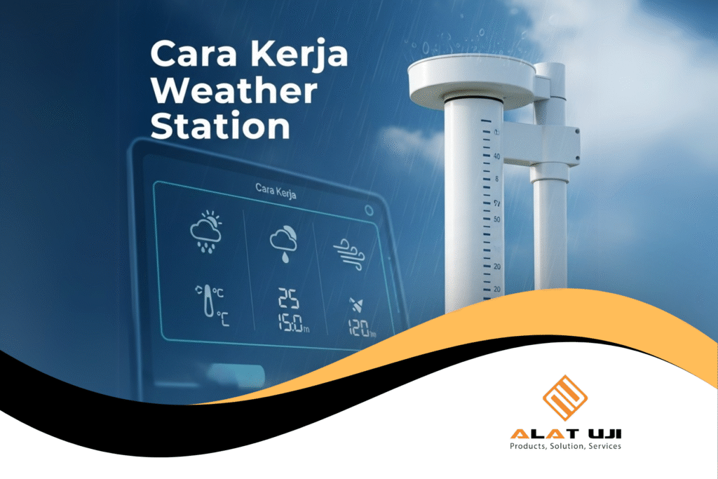 thumbnail weather station with rain gauge