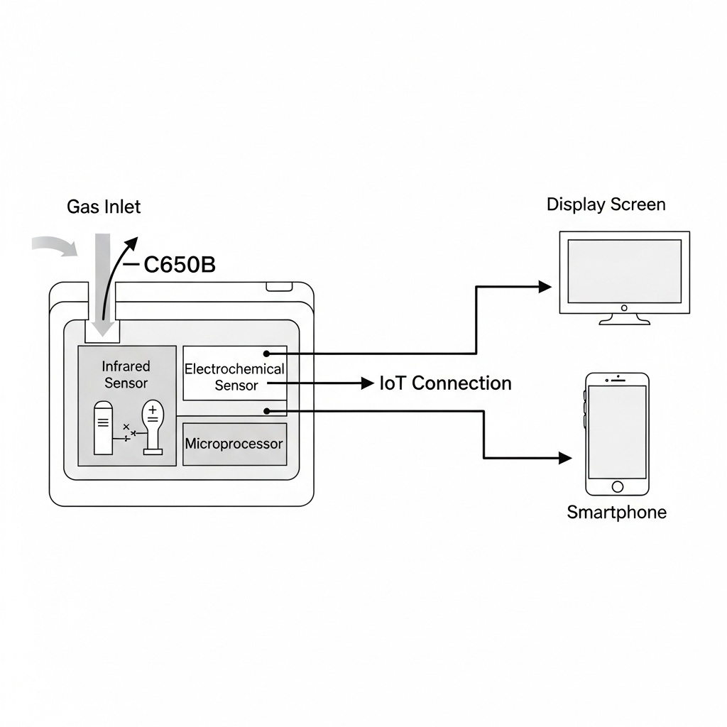 Cara kerja Headspace Gas Analyzer C650B