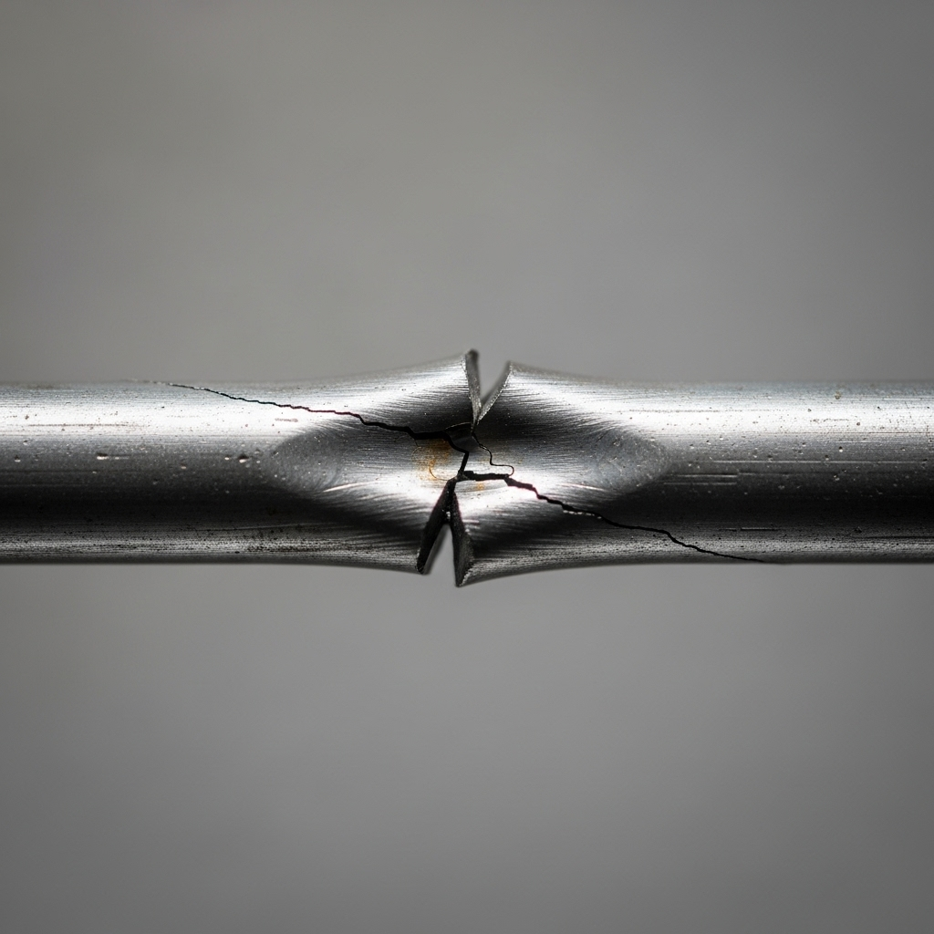 Close-up menarik spesimen besi