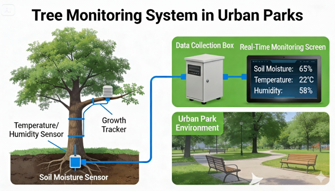 Sistem pemantauan pohon