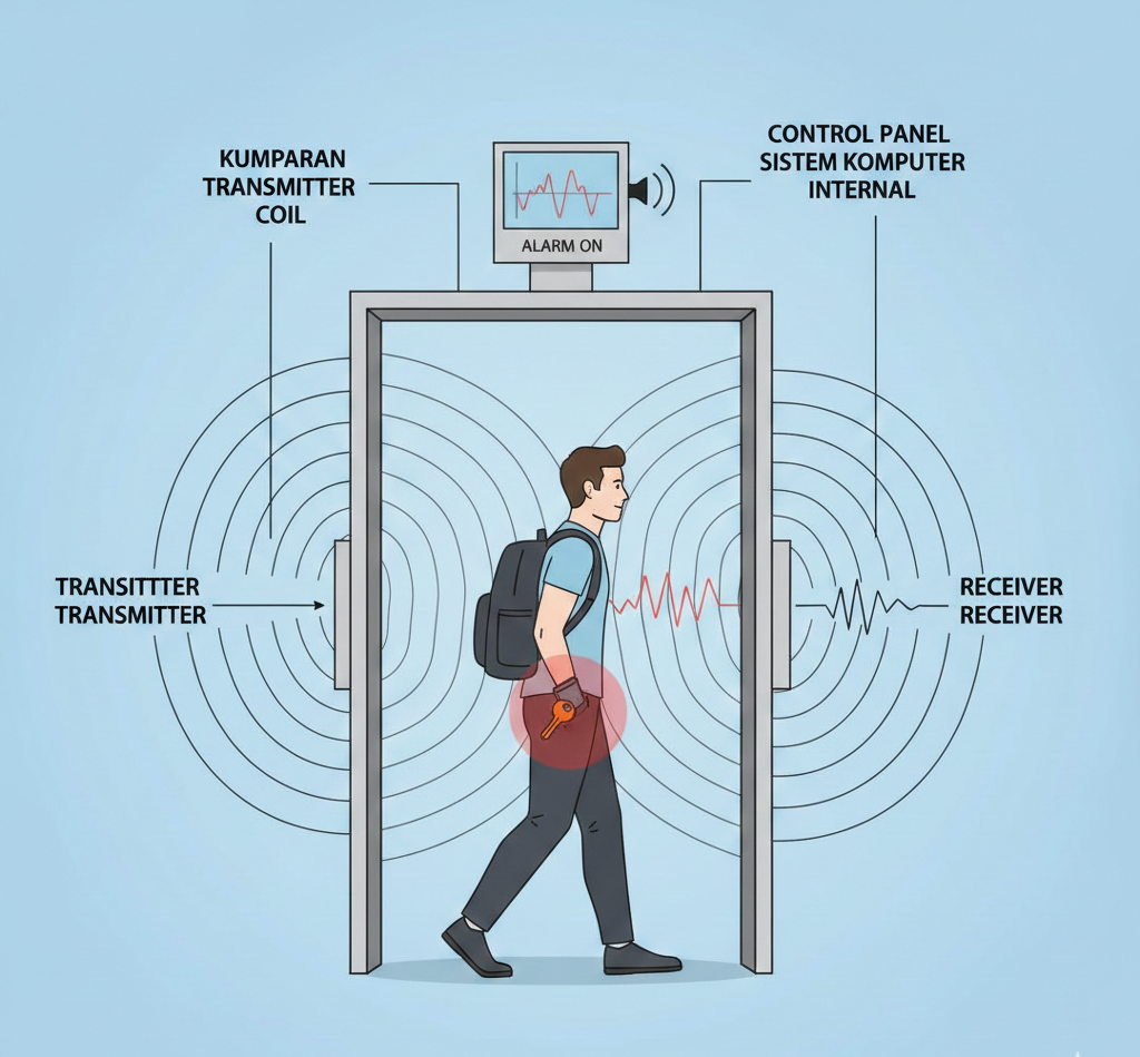 walkthrough metal detector