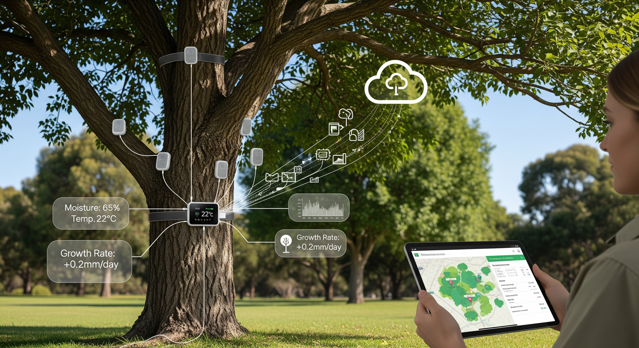 sistem monitoring pohon