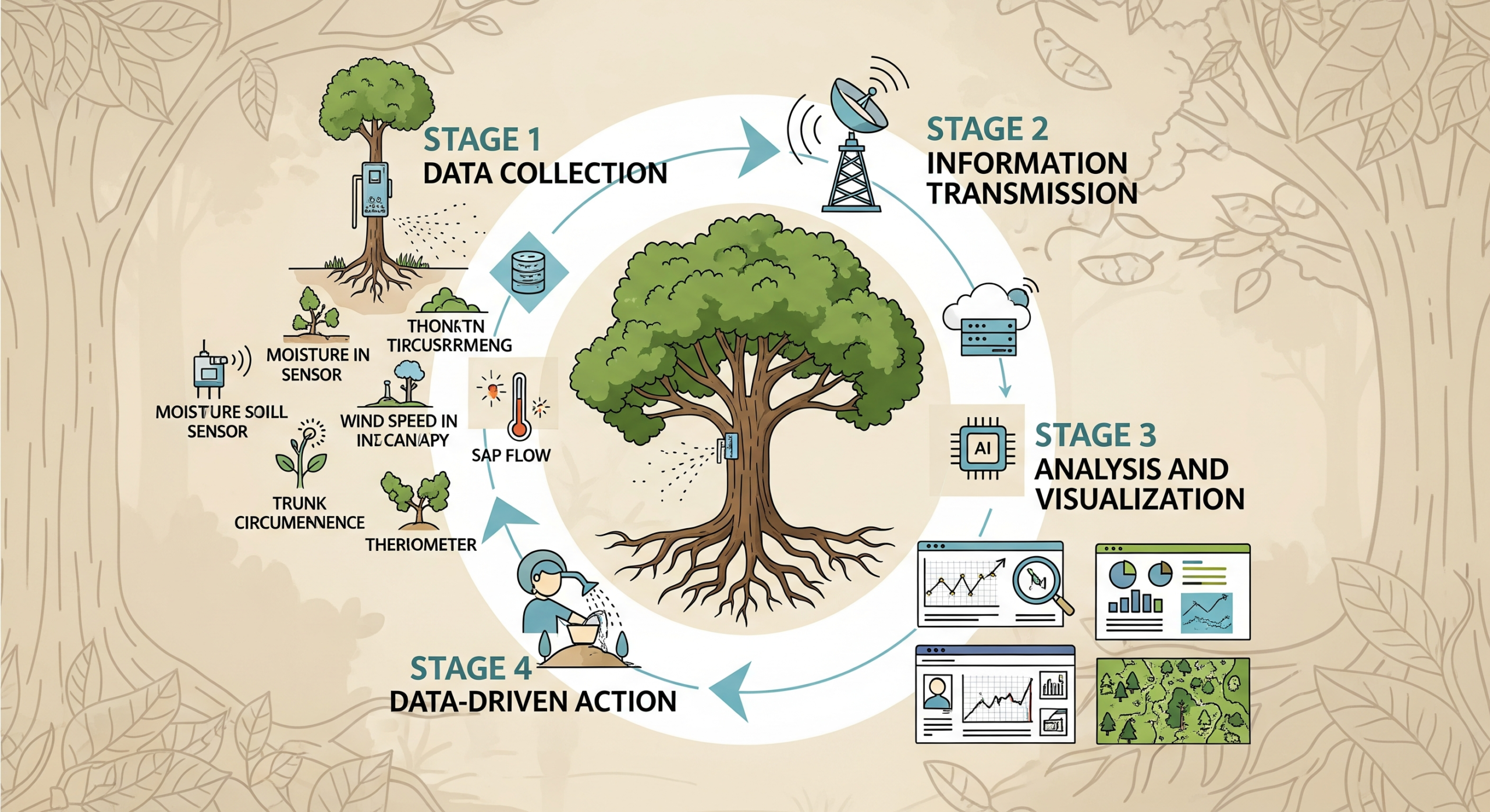sistem monitoring pohon