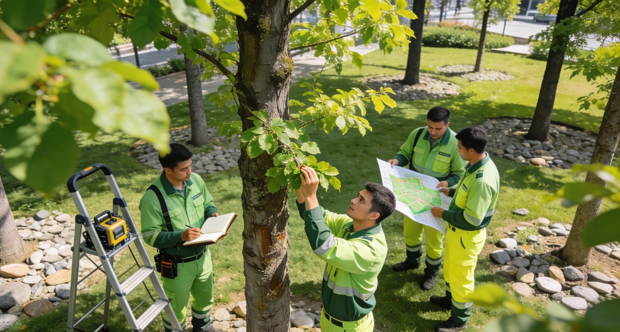 memantau kesehatan pohon 