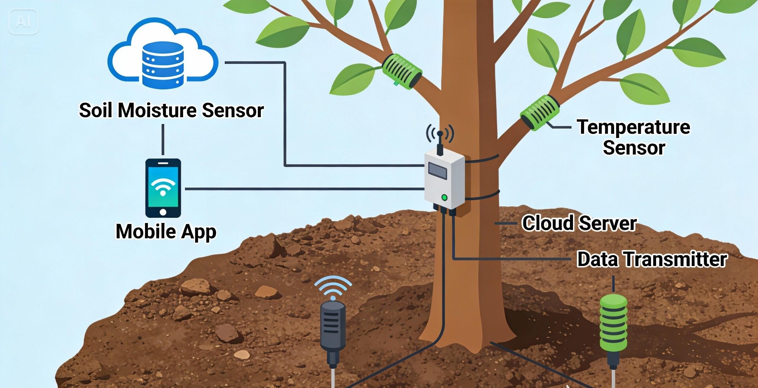 Cara kerja tree monitoring system