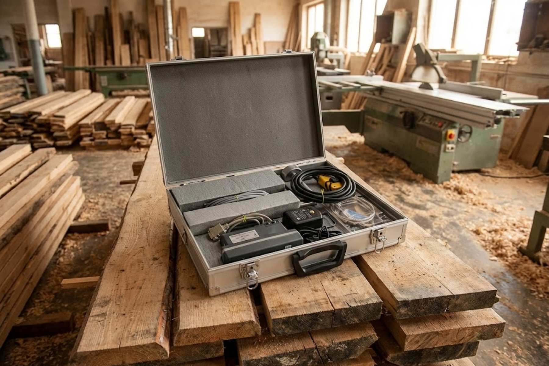 Wood hardness tester