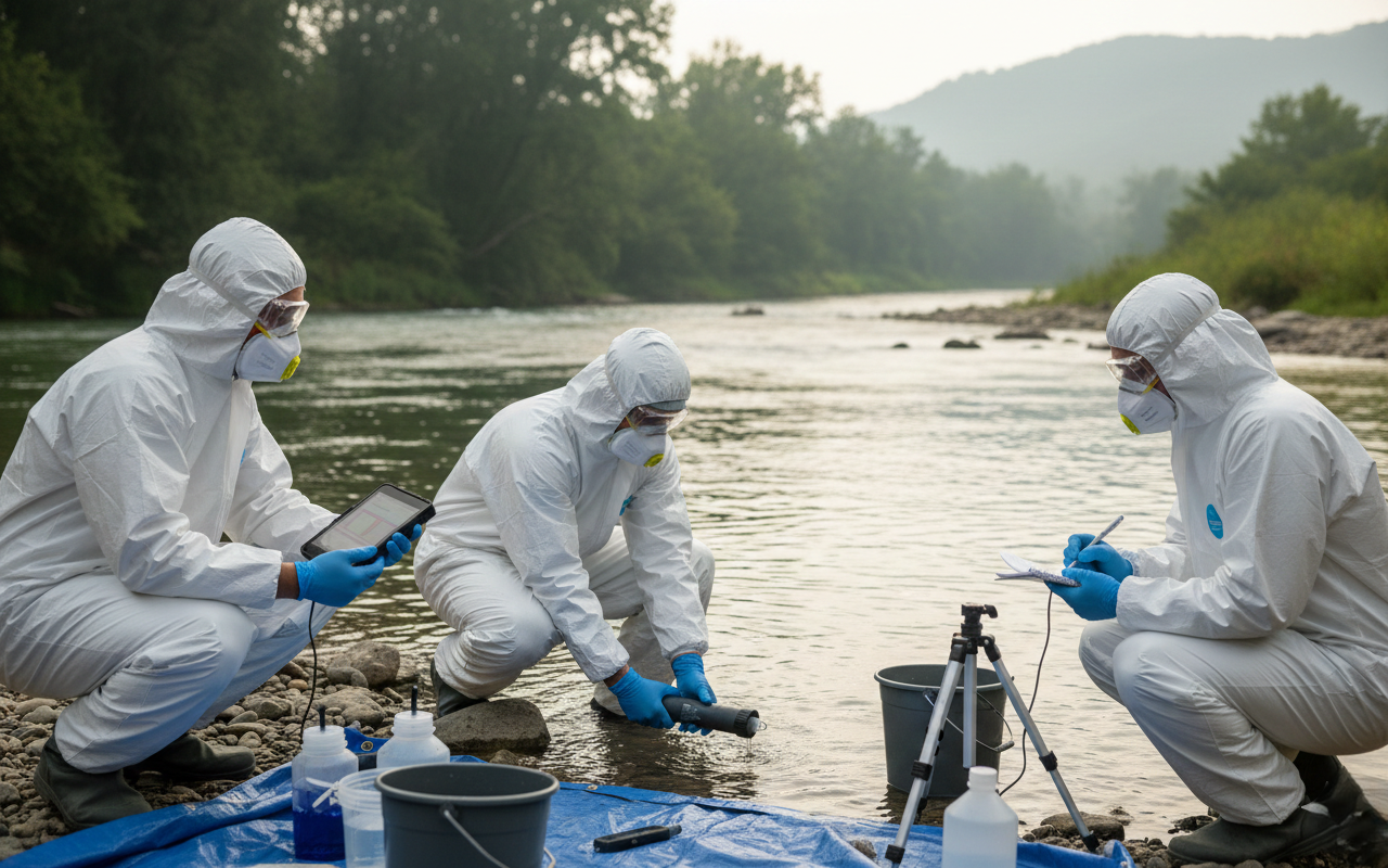 pemantauan kualitas air sungai