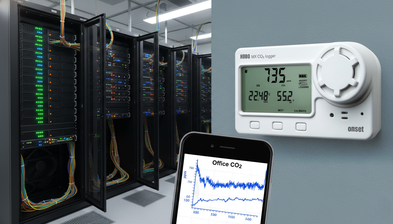 minimal suhu ruangan server