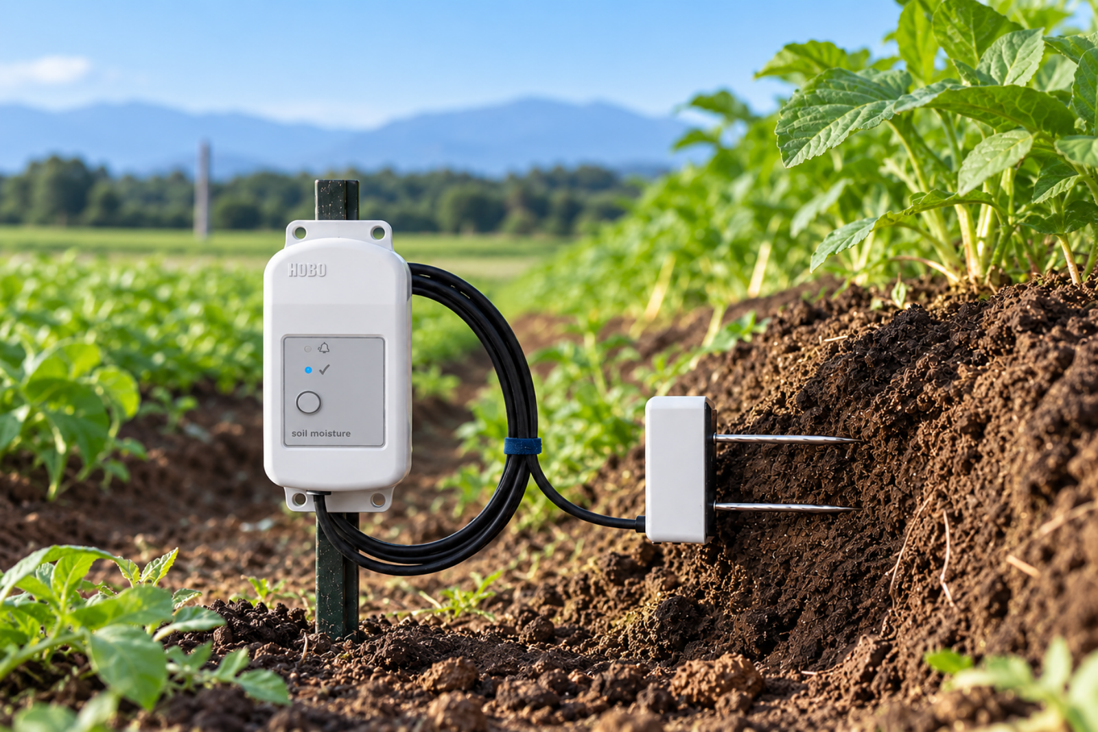data logger kelembaban tanah