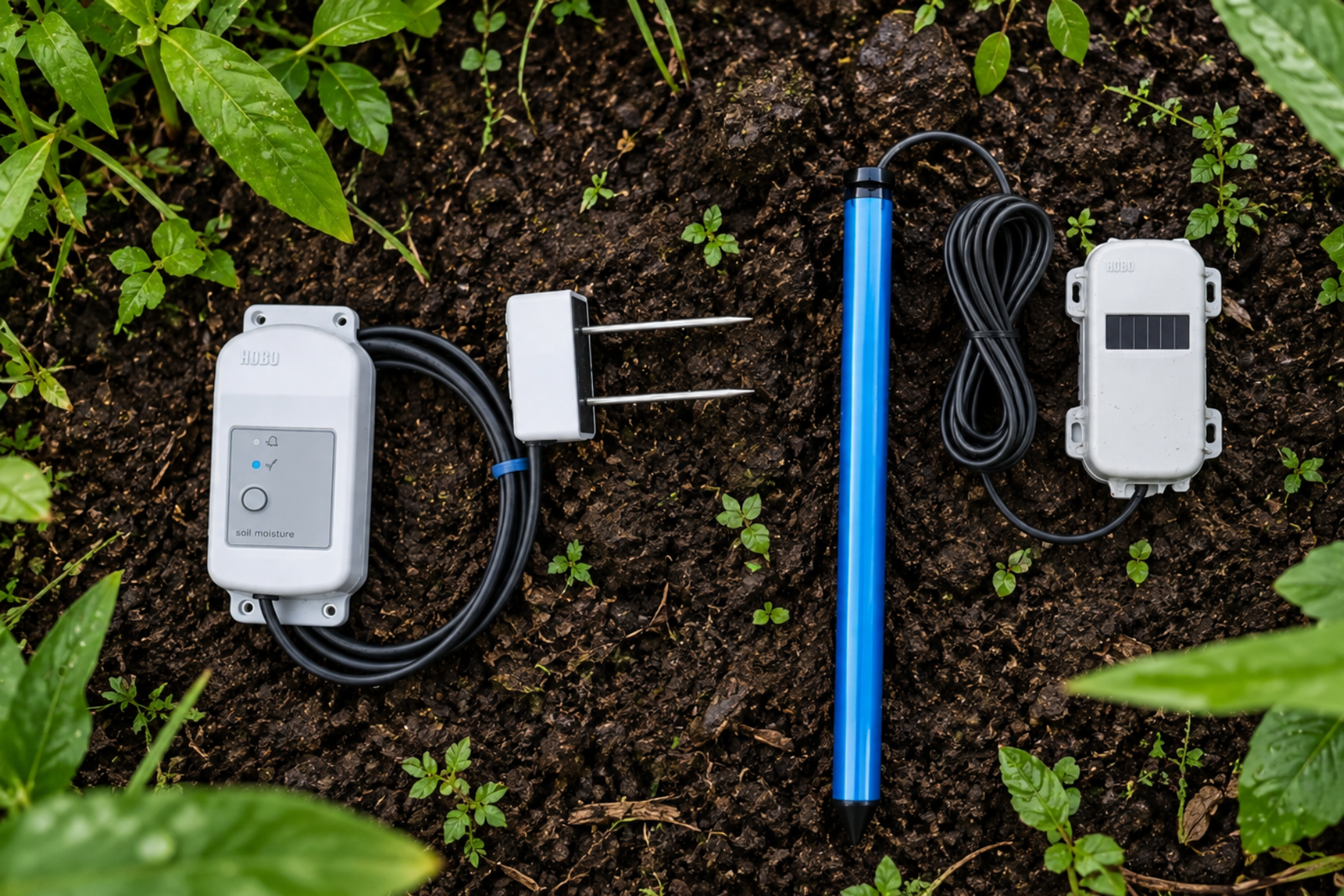 data logger kelembaban tanah