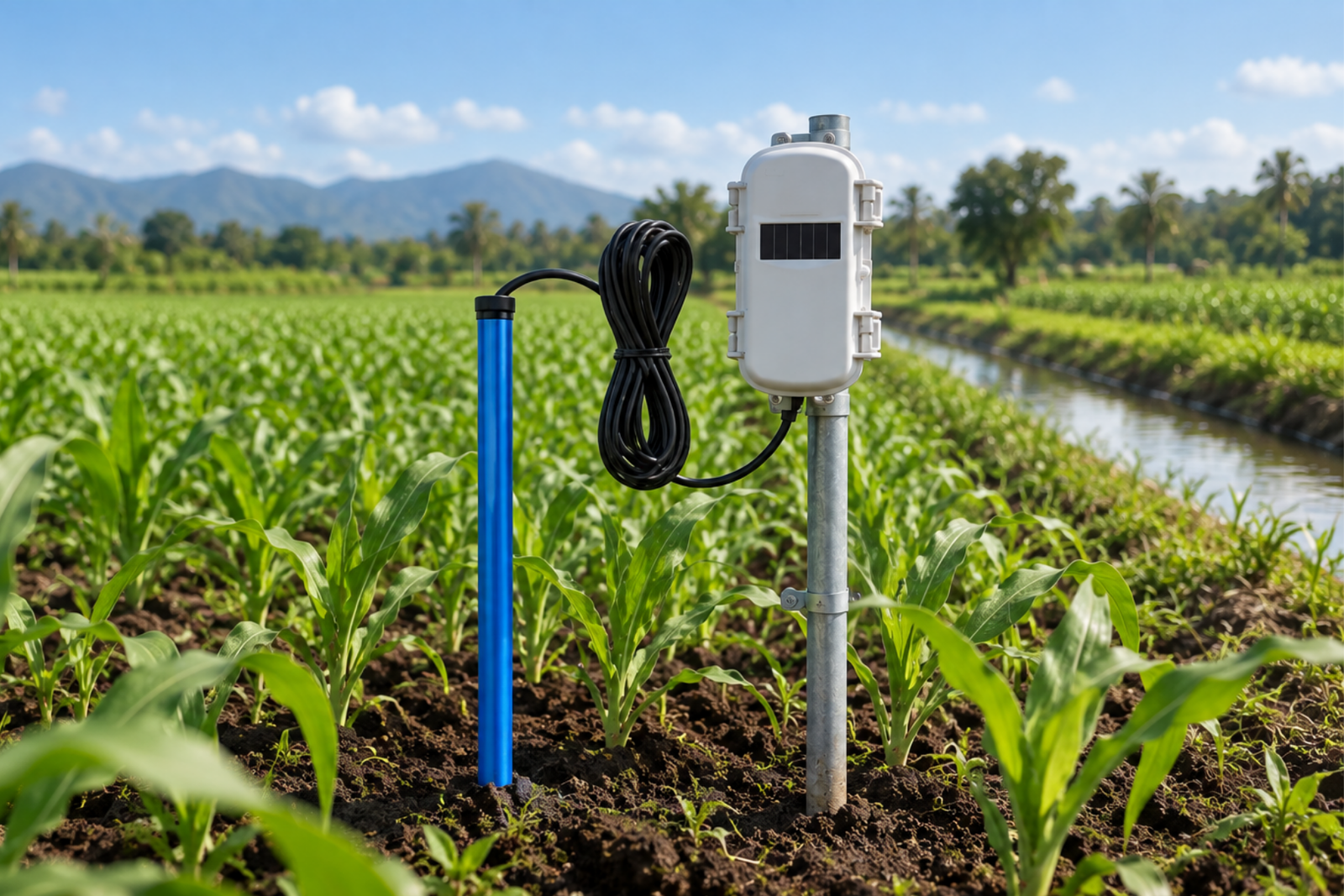 data logger kelembaban tanah bluetooth